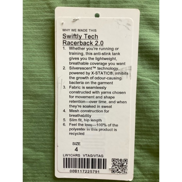 Lululemon Swiftly Tech Racerback TankTop - Picture 6 of 6
